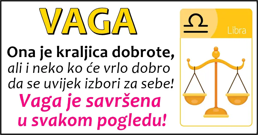 VAGA: Može biti VATRA ali i LED, može te VOLETI više od svega, ali te isto tako može i NAPUSTITI – Ona se ponaša prema ljudima onako KAKO ZASLUŽE!