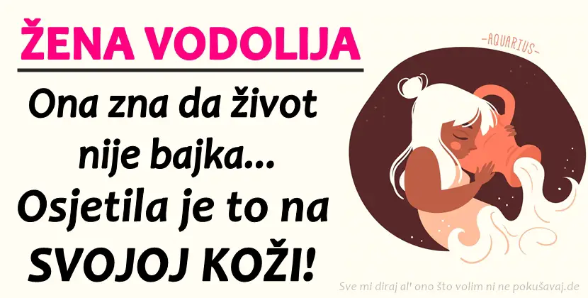 Žena Vodolija: Tuga se kod nje ne može primetiti, ali to ne znači da joj je lako u životu!