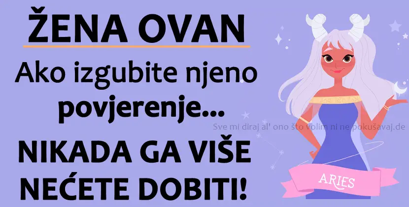 ŽENA OVAN: UŽIVA u životu, jer zna da je on samo jedan – ali ona NE ZAVISI ni od koga!