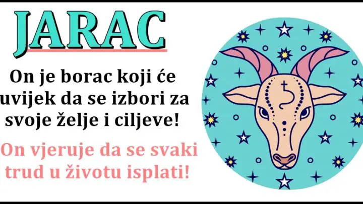 JARAC: Ovaj znak NE OČAJAVA već se BORI kad je NAJTEŽE!