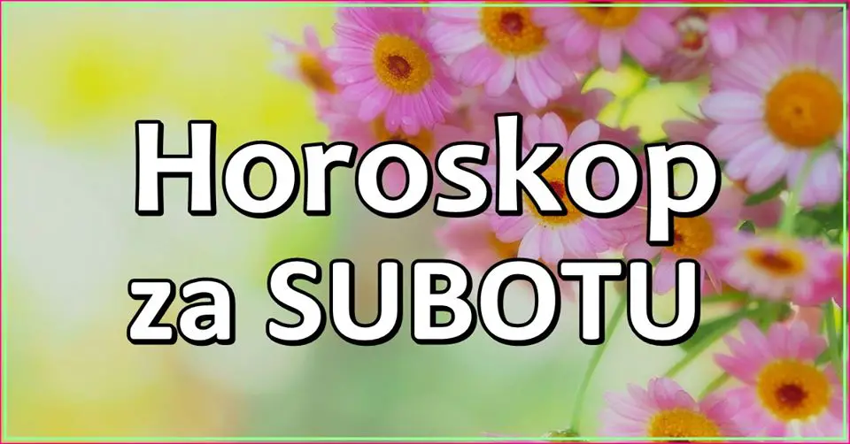 Horoskop za subotu:  Danas je sjajan dan za sjajnu ideju  i evo kome se SMESI SRECA!!