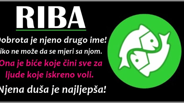 RIBE: Ne zele ni AVANTURU ni FLERT, samo PRAVU LJUBAV –  one ZIVE DA BI VOLELE!