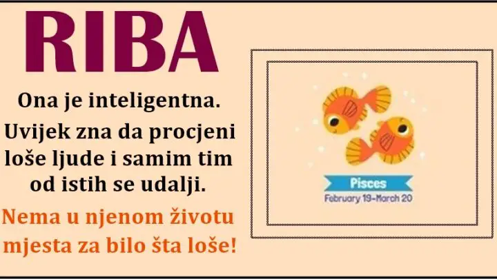 RIBE: Zaslužuju sreću, ali se bore sa tugom – One zbog DOBROTE ISPAŠTAJU!