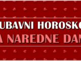 ljubavni horoskop za naredne dane