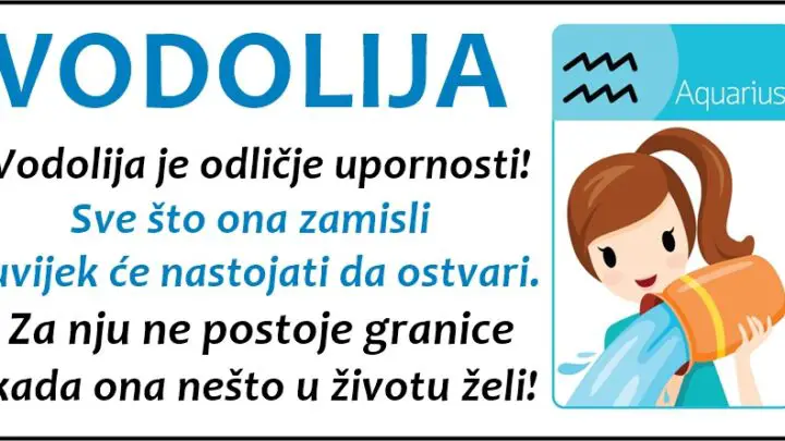 VODOLIJA je čisti dokaz da postoje ljudi kojima je tudja sreća važnija od njihove!