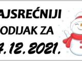 Subota ce biti dan srece za mnoge znakove. Ovaj dan donosi predivne promjene jer mnogi zodijaci ce uspjeti da ostvare sto su imali u planu. Ali nazalost neke zodijake ocekuje i razocarenje.