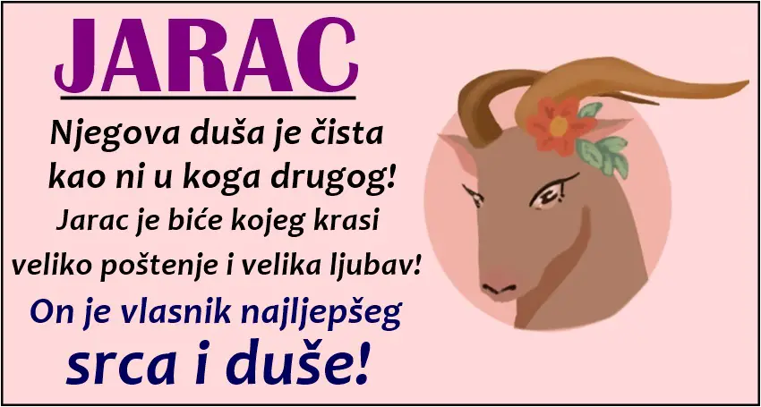 JARAC je DUŠA od čovjeka, ali on nikome ne da da od njega PRAVI BUDALU!