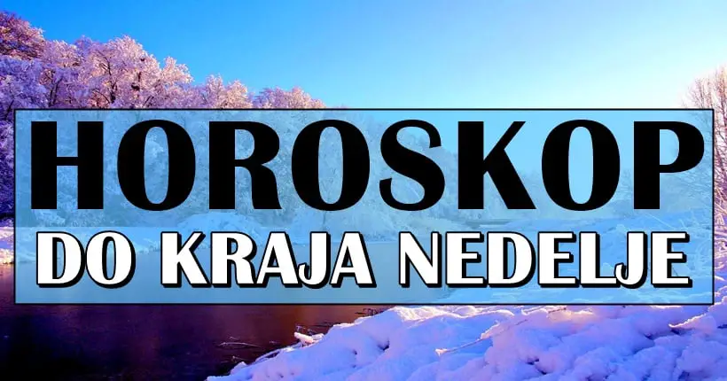 HOROSKOP DO KRAJA NEDELJE: Škorpije čekaju lepi dani!