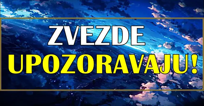 Upozorenje za zadojaka.