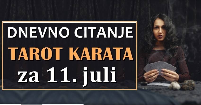 TAROT KARTE otkrivaju sta je u danu koji je PRED VAMA!