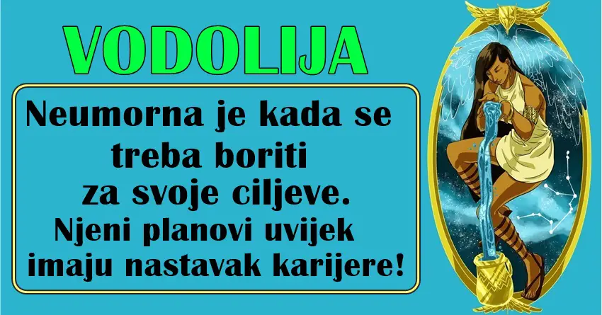 Vodolija-moze da vam da dusu,ali i da vas zauvek otpise iz zivota:Pazite sta radite sa njom!