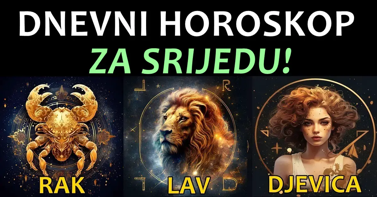 Dnevni horoskop za srijedu