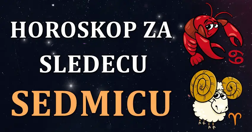 Horoskop za sledecu sedmicu za Ovna i Raka:Sreca u najavi, nekome se smesi prava ljubav!