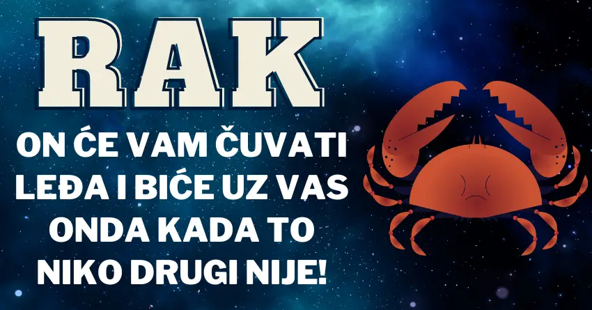 RAK je veliki emotivac koji iskreno voli, ali izdaju neće oprostiti pa MAKAR PATIO!