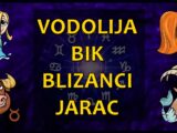 Vodolija, Bik, Blizanci, Jarac