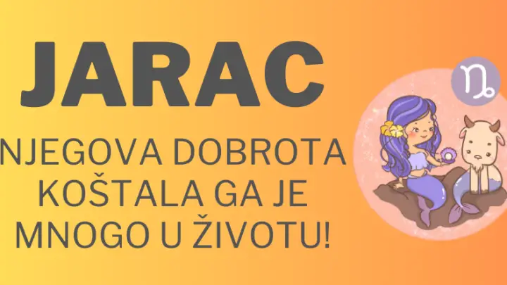 U SRCU jednog JARCA ima toliko LJUBAVI da je ima DOVOLJNO za CELI SVET!