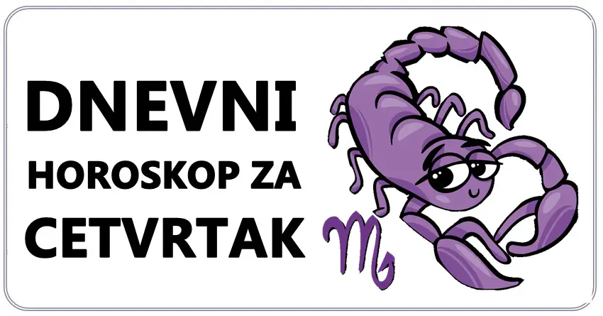 ŠKORPIJE: Dnevni horoskop za ČETVRTAK 04.01.2024!