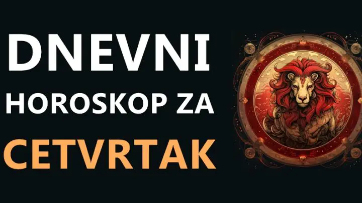 LAV: Dnevni horoskop za ČETVRTAK 04.01.2024!