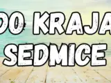 do kraja sedmice