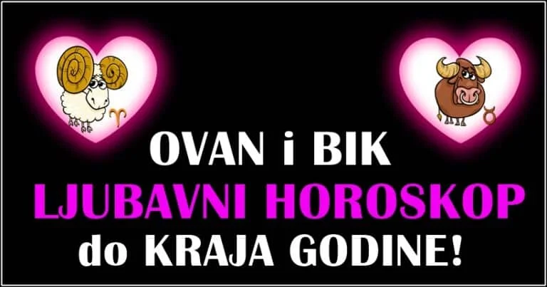 Ljubavni horoskop do kraja godine za Ovna i Bika,evo sta donose novembar i decembar!